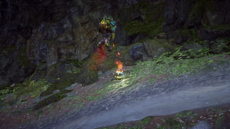 Scar Destroyer and Its Deployed Mine