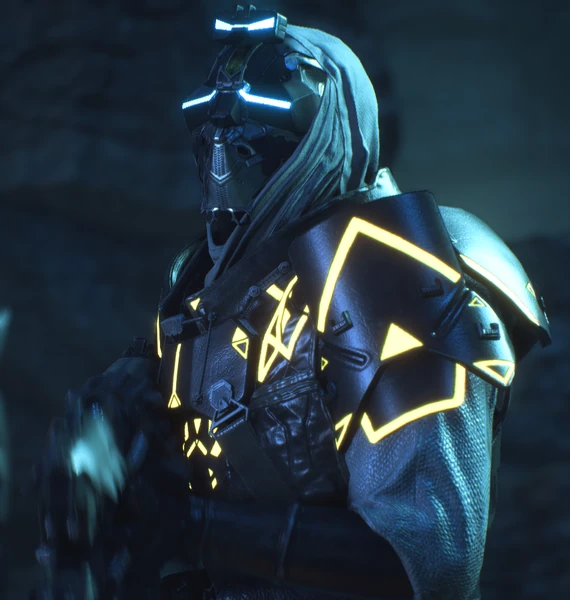 A Close-up of a Dominion Shocktrooper