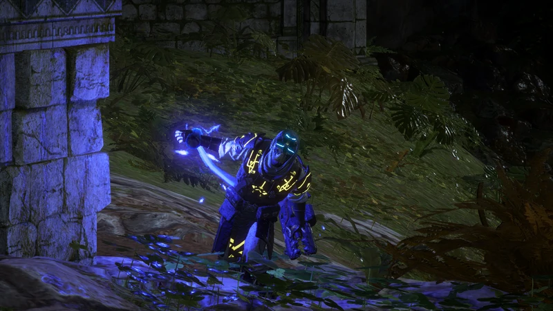 Shocktrooper Throws a Grenade