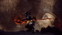 Fire Elemental Glaive