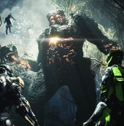 The size of an Ancient Ash Titan is monumental