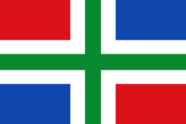 Flag of Groningen