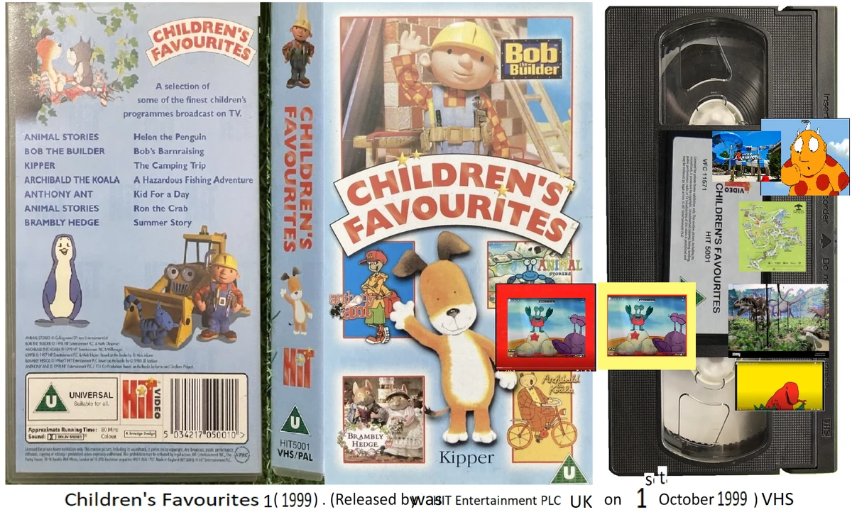 Children's Favourites VHS | Anthony Ant Wiki | Fandom