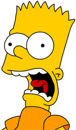Bart scared
