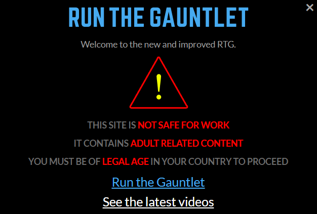 Run the gauntlet сайт ссылка