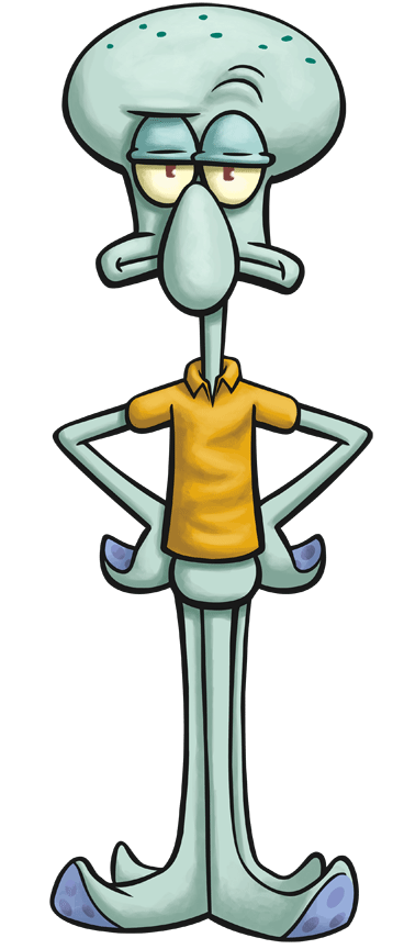 spongebob characters squidward