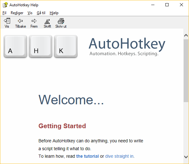 Autohotkey что это. AUTOHOTKEY logo.