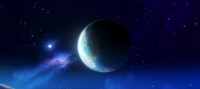从𨭦卫负一上观测到的𨭦星表面