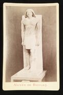 Musee de Boulaq - Statue (1881) - front - TIMEA-5