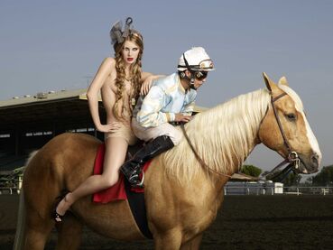 Smizing on a Horse