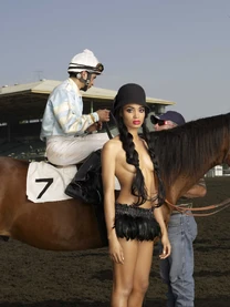 Smizing on a Horse