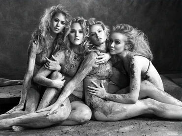 Blondes Vs. Brunettes (Middle Left)