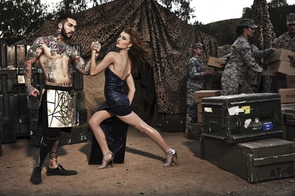 Extreme Posing with Veterans