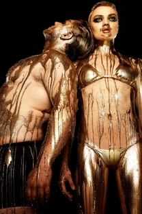 Dripping in Gold with Brawny Men