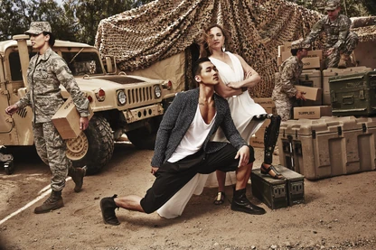 Extreme Posing with Veterans