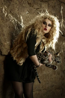 Faux Fur with Jaguar