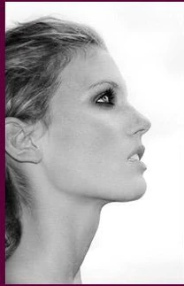 Black and White Beauty Shot