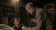 Het drinken van een serum