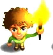 Fabian in Nickelodeon game