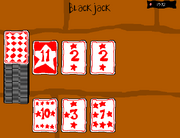 Blackjack-gameplay