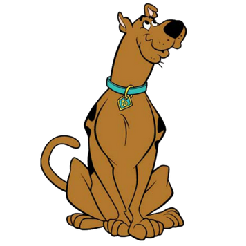 Scooby-Doo Puppy Eyes Pet Name Tag