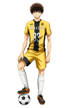 Ao Ashi Manga Teams Up With Barcelona Soccer Legend