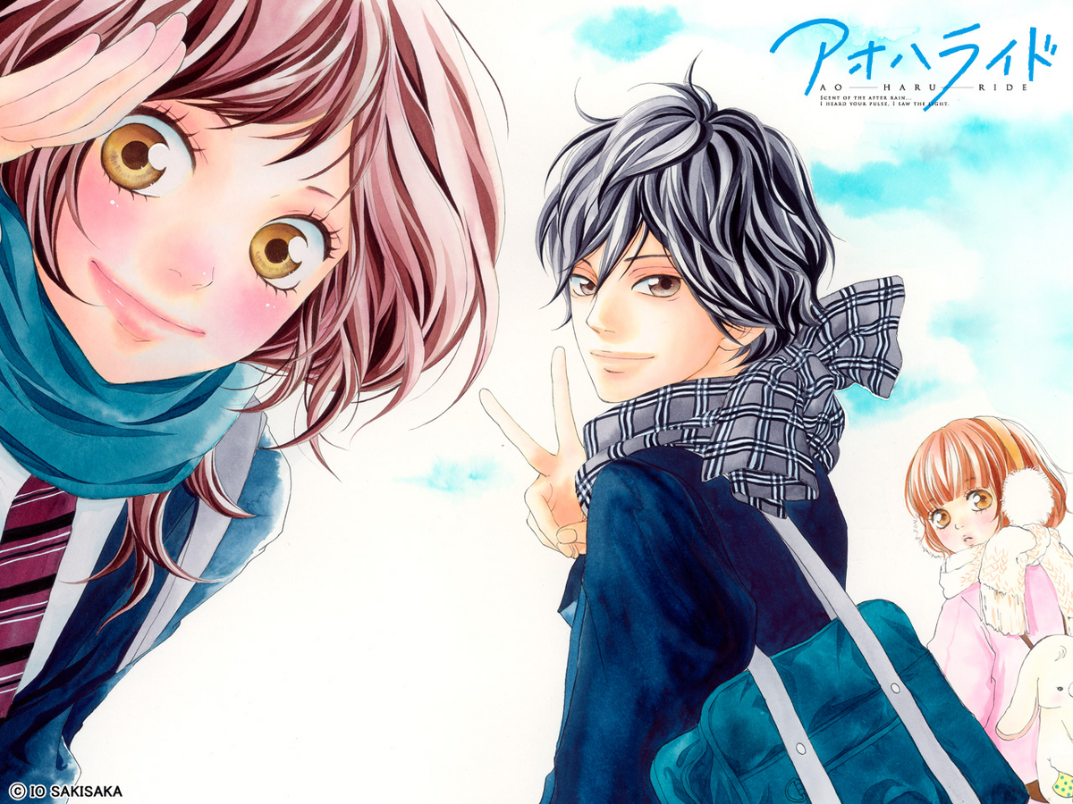 for the first time again, anime : ao haru ride [ep1] — #aoharuride #