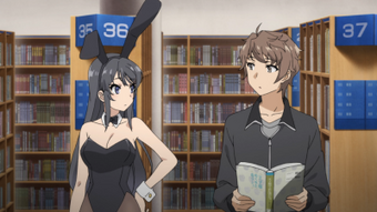 Sakuta Azusagawa Seishun Buta Yarou Wa Bunny Girl Senpai No Yume Wo Minai Wiki Fandom - roblox bunny girl senpai