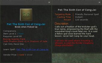 The Sixth Con Of Cang Jei Aocwiki Fandom