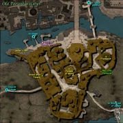 Old Tarantia Zone Map