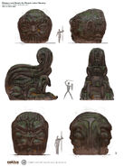 Concept Art Statues - Dirty