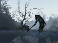 A slithering beast lurking