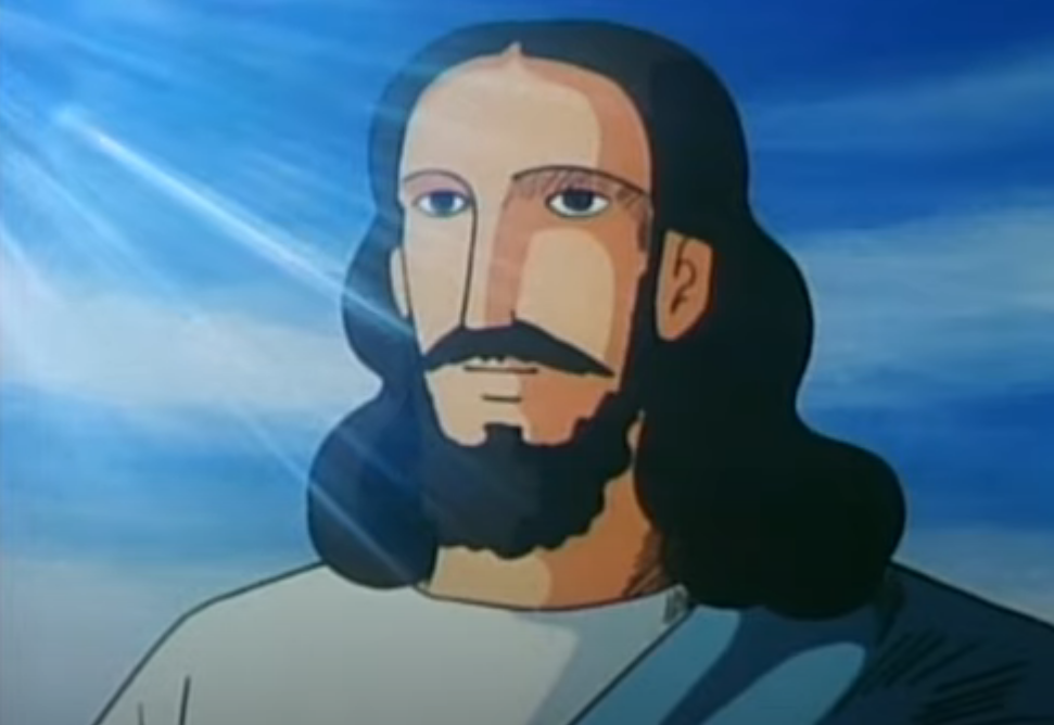 anime movie still of the transfiguration of jesus | Stable Diffusion |  OpenArt