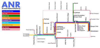 Arcacian National Railway updated