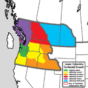 Lower Columbia's kings gradually expanded their realm.