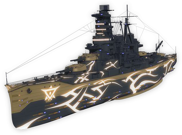 Haruna Line - Update World of warships Space Ship 2202 V1.0  ---------------------------------------------------------------------------  The USSR ships are still ARP in this Mod pack. Because of some issue, So it  will remain ARP