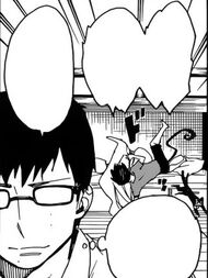 Yukio leaves to go to Shiemi's
