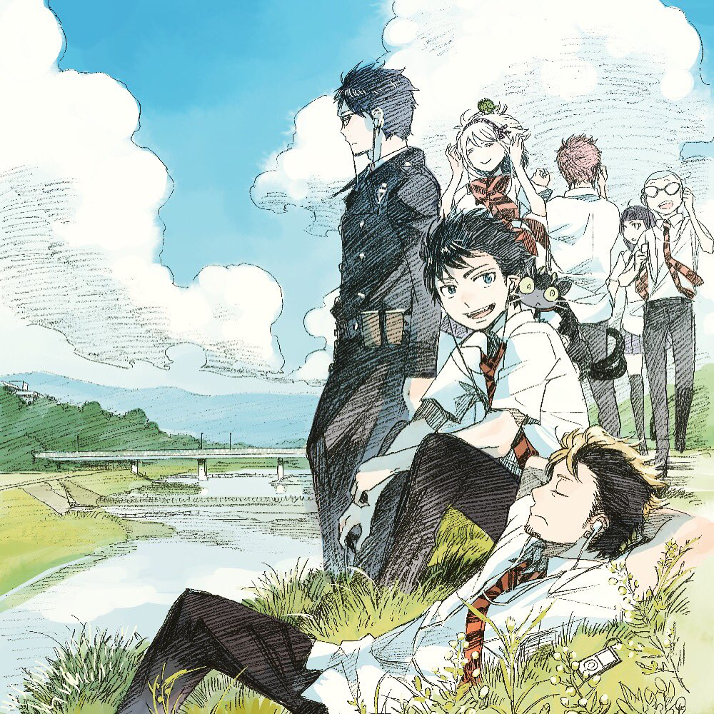 オリ特!!布ポスター EP Blue Exorcist Kyoto Saga Original Soundtrack | Ao no