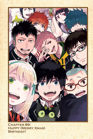 blue exorcist christmas