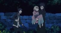 Yukio saves Shiemi