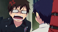 Yukio telling Rin to go home