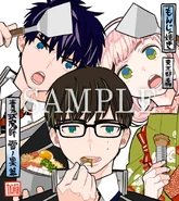 Volume 2 Original illustration by Kazue Kato Mini colored paper