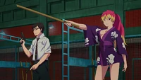 Yukio y Shura compiten