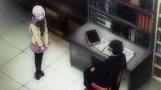 Saburota como profesor de Mamushi