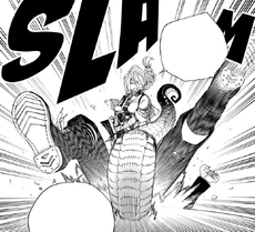 Shiemi derriba a Amaimon