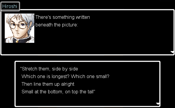 Length puzzle, Ao Oni Wiki