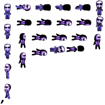 Ao Oni] Haunting Oni Sprites Reference by fnafeditstop on DeviantArt