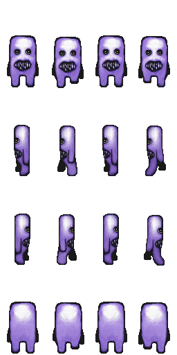 Ao Oni Sprite Animation 