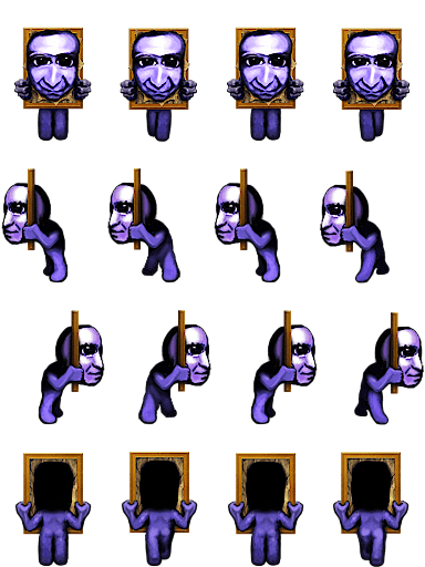 Ao Oni] Haunting Oni Sprites Reference by fnafeditstop on DeviantArt