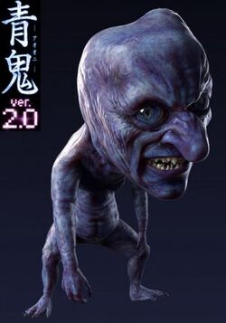 When giant blueberry monsters attack: Ao Oni meets Attack on Titan